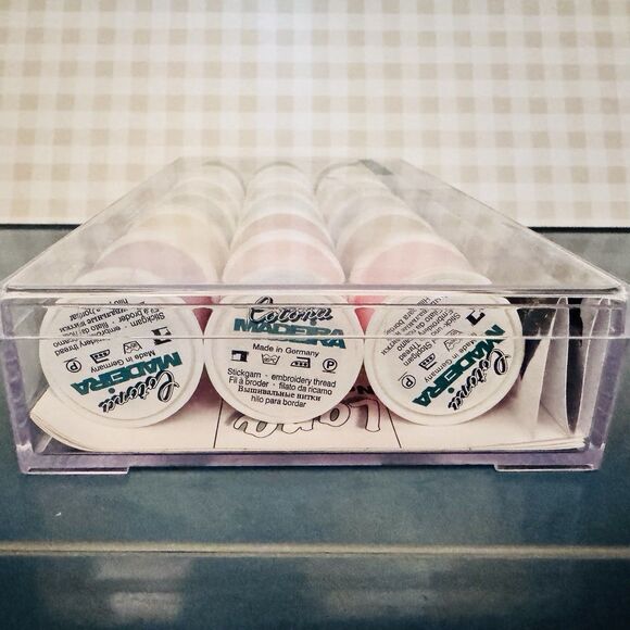 Madeira Cotona 100% Cotton Embroidery Thread Set 18x200m Spools Made in Germany - Picture 6 of 10